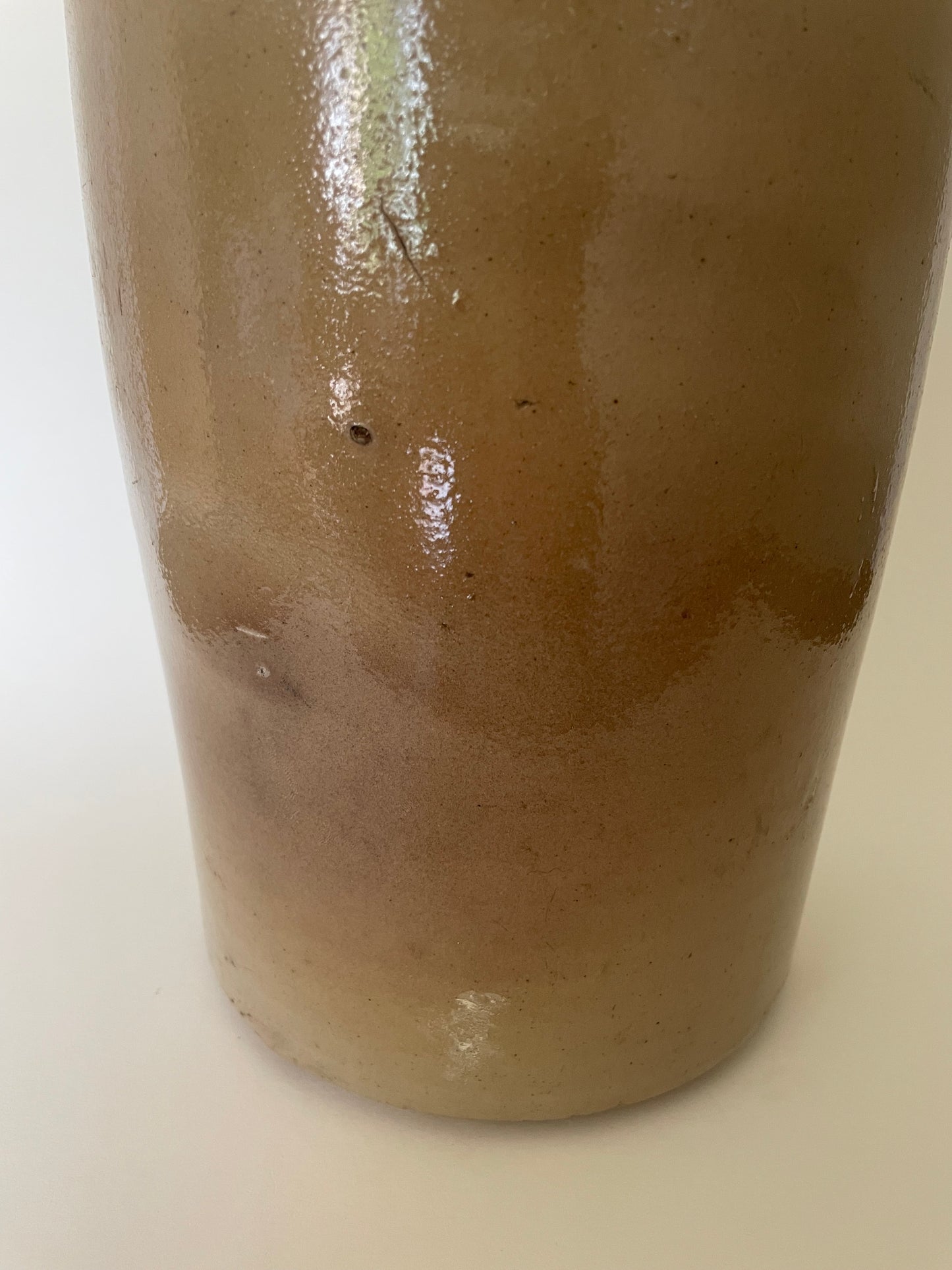 Mustard glazed vintage jug