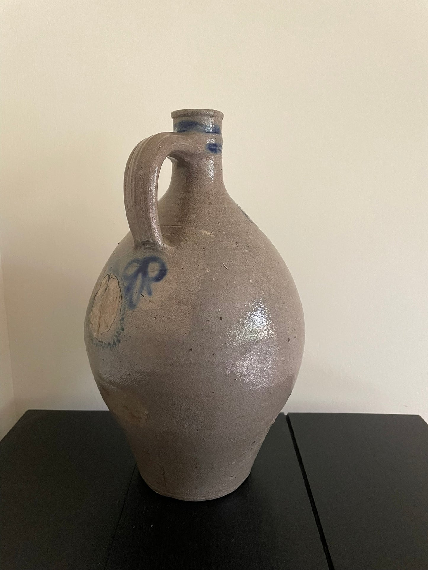 Antique salt glazed jug