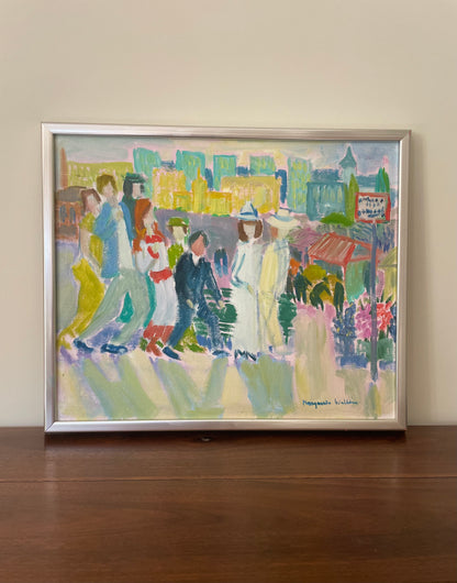 Lively promenade by Margareta Wallin