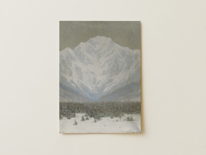 Mountain and Spruce trees