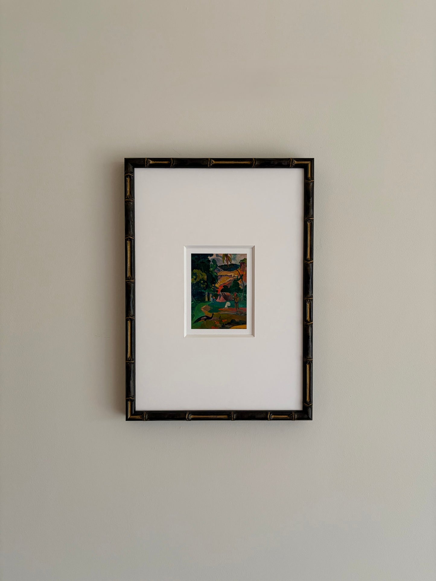 Landscape with Peacocks