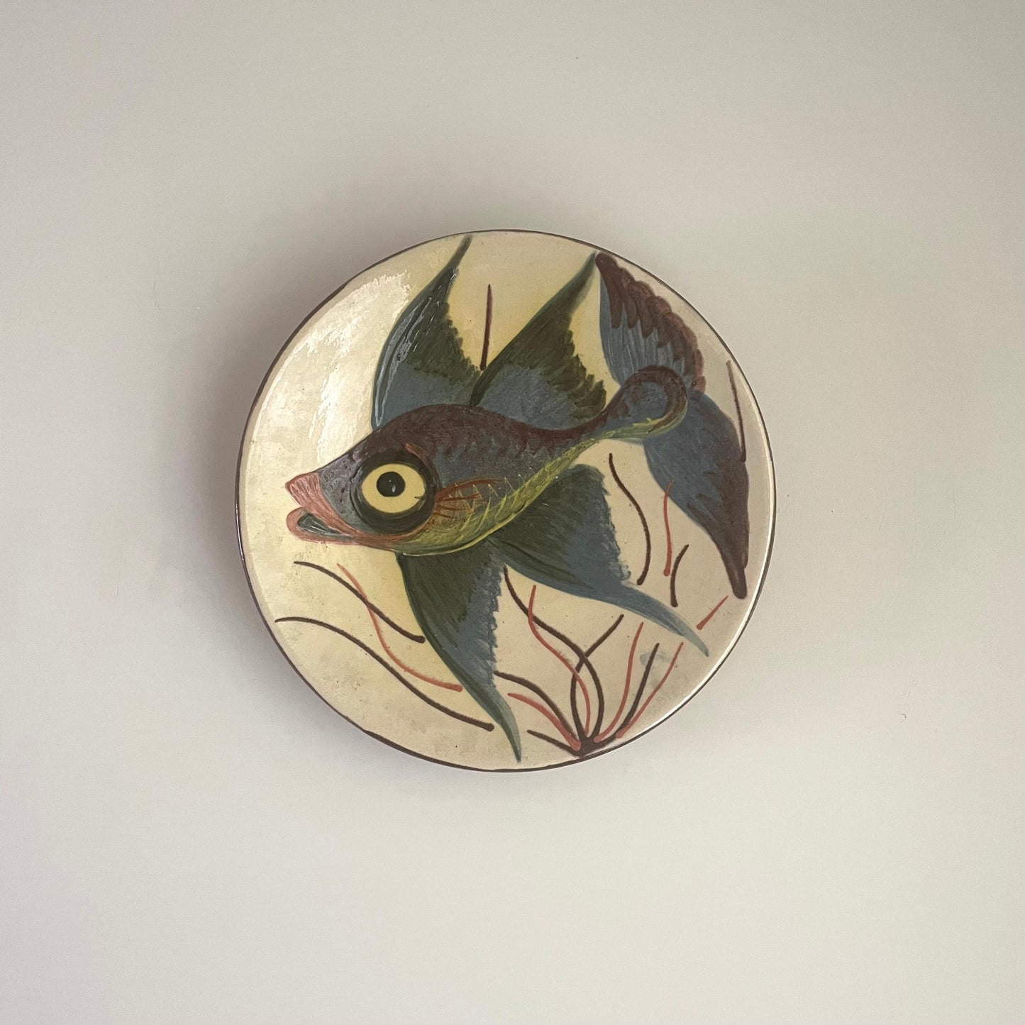 Fish Puigdemont wall plate