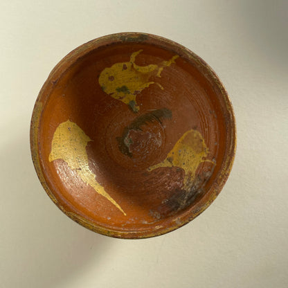 Terracotta clay vintage bowls