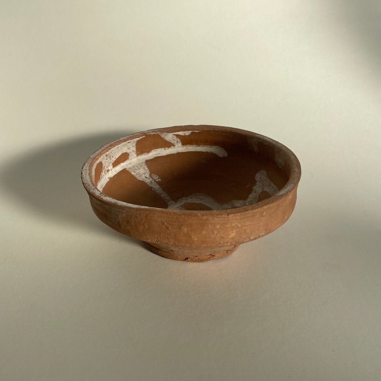 Terracotta clay vintage bowls