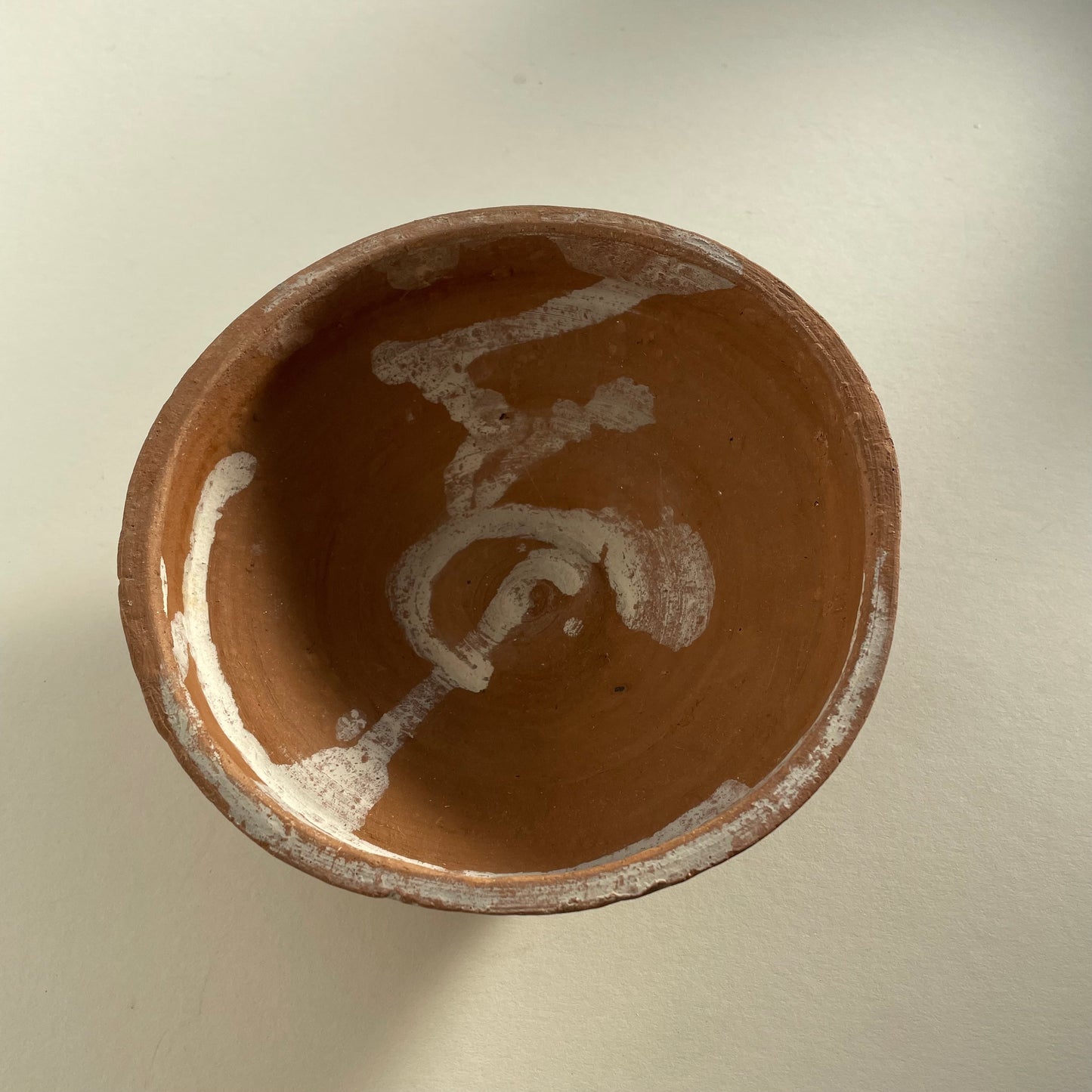 Terracotta clay vintage bowls