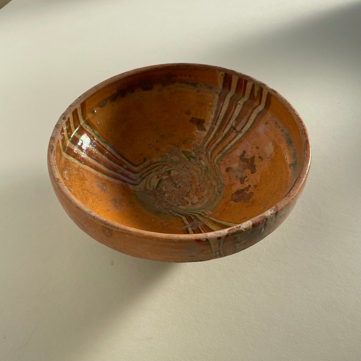 Terracotta clay vintage bowls