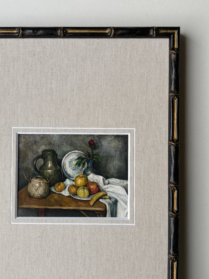 Framed kitchen still life with mount