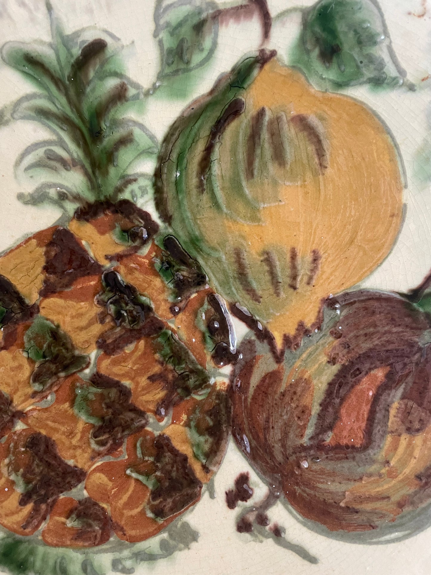 Vintage kitchen wall plate by Puigdemont, Spain