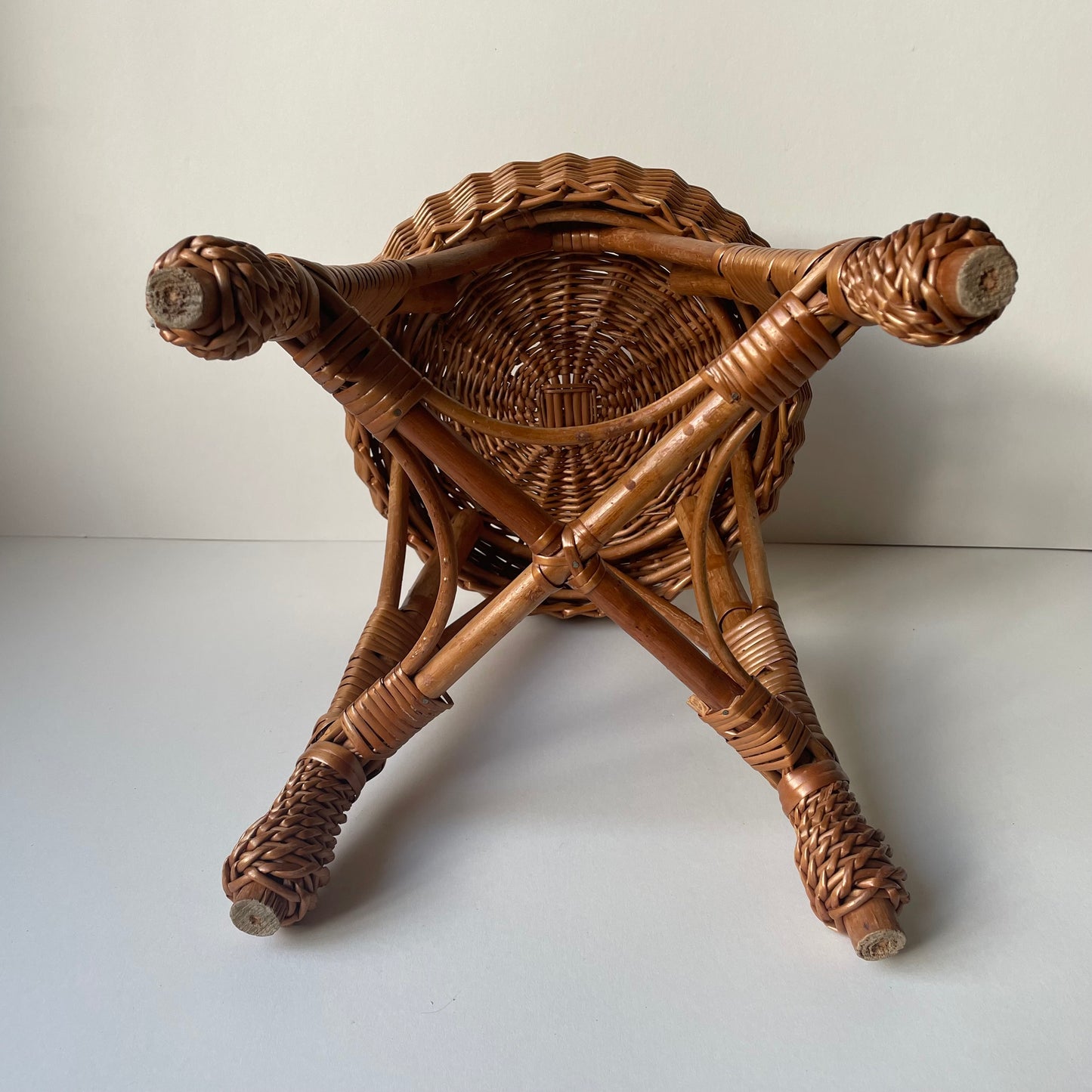 Rattan small stool