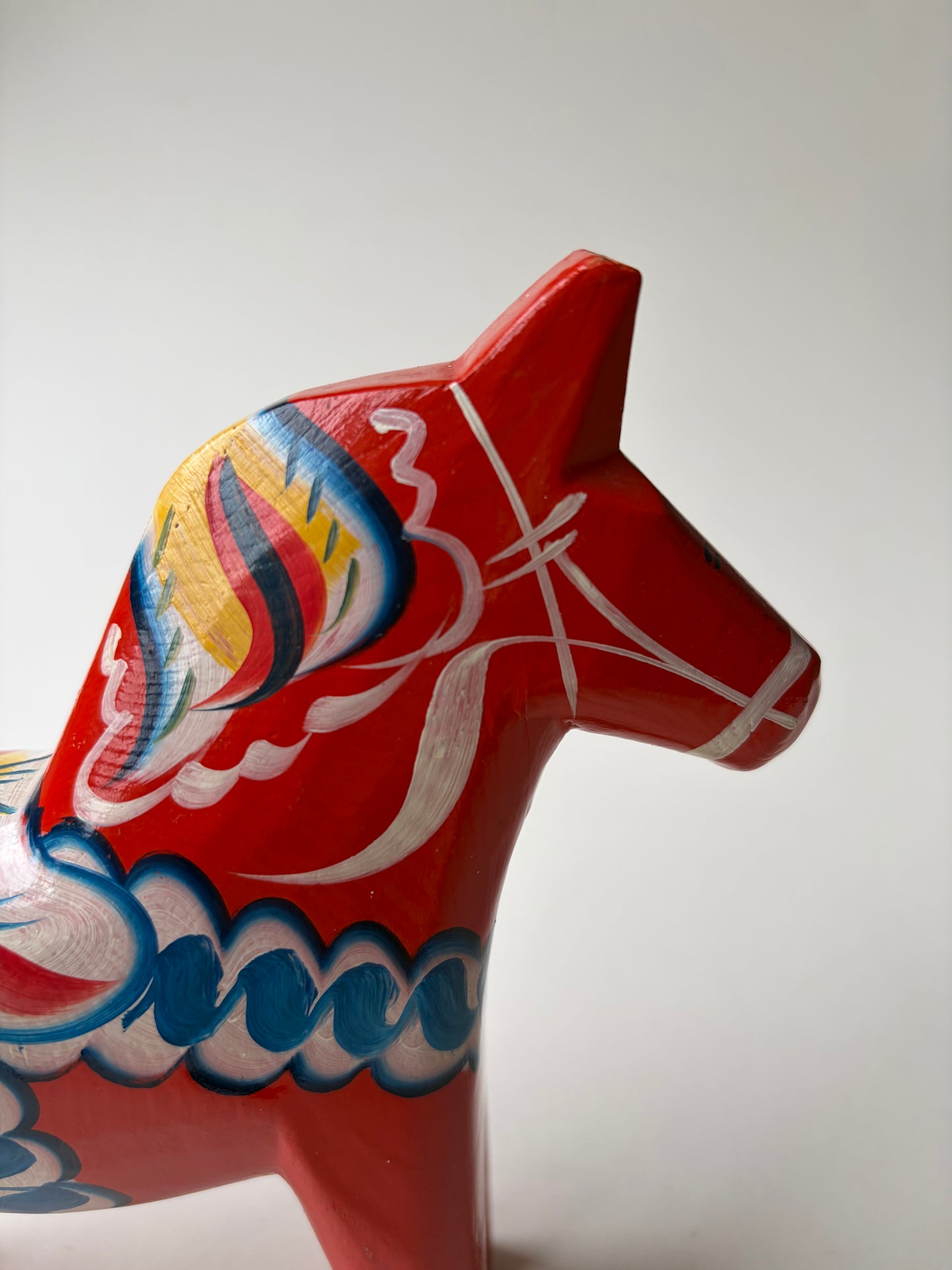 Vintage Swedish Red Dala Horse