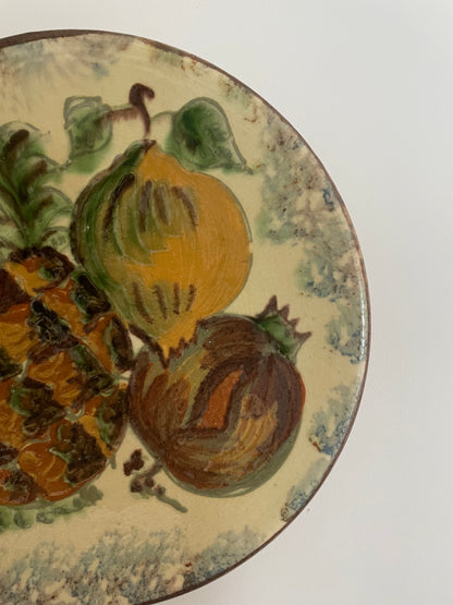 Vintage kitchen wall plate by Puigdemont, Spain