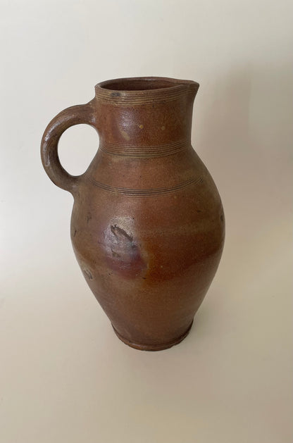 French brown jug