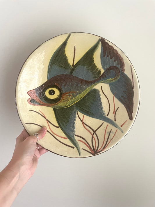 Fish Puigdemont wall plate