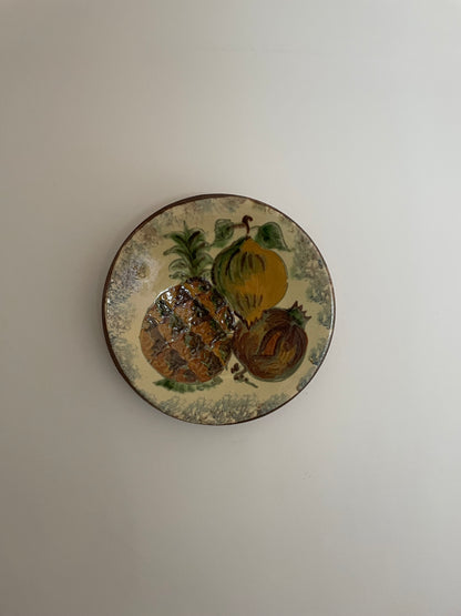 Vintage kitchen wall plate by Puigdemont, Spain