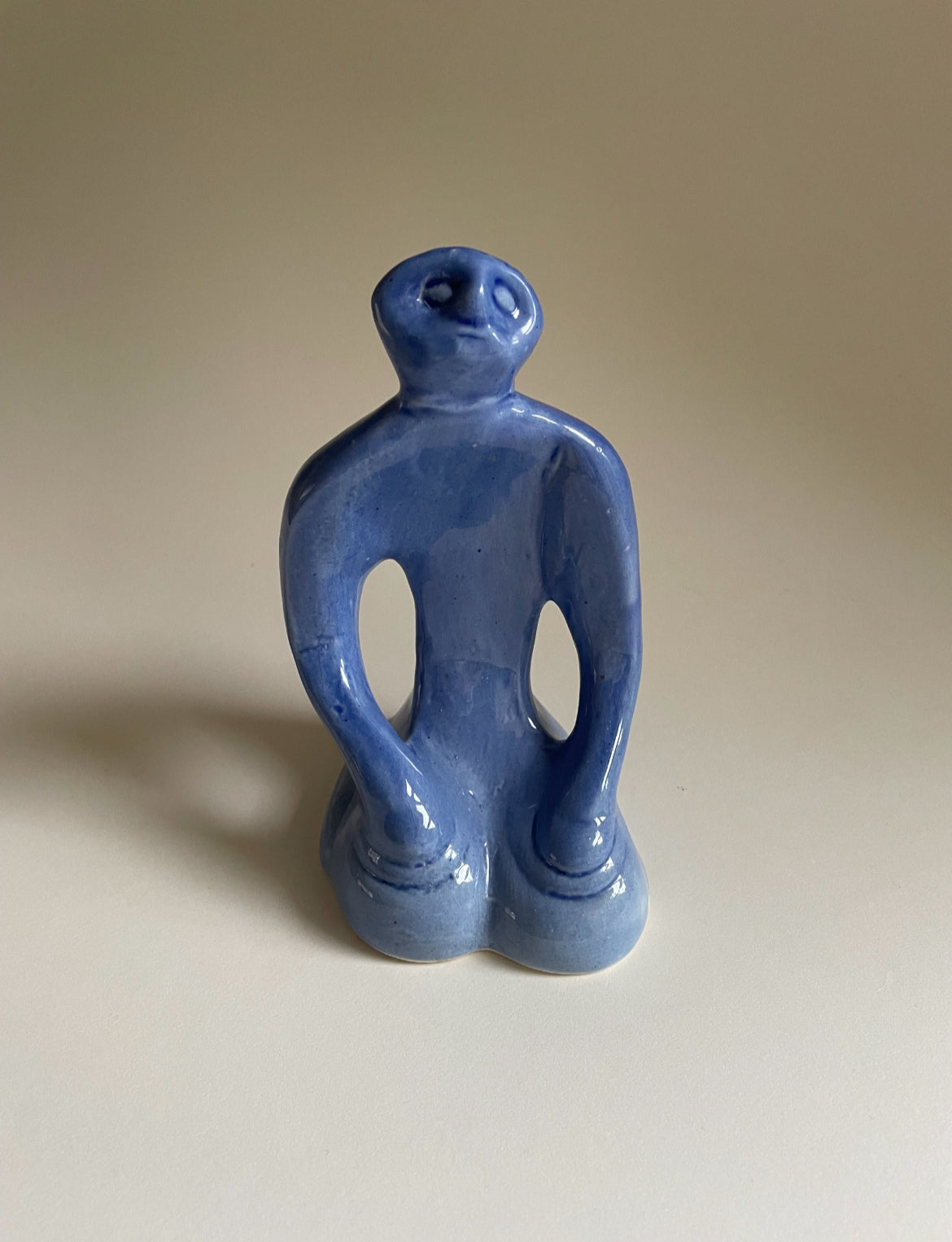 Blue figure