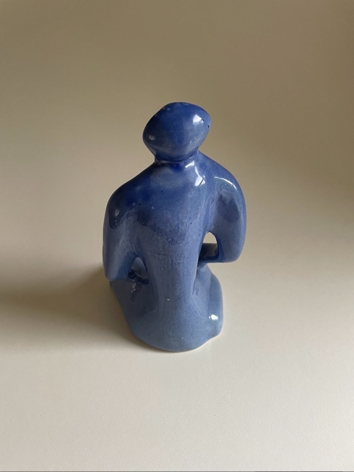 Blue figure