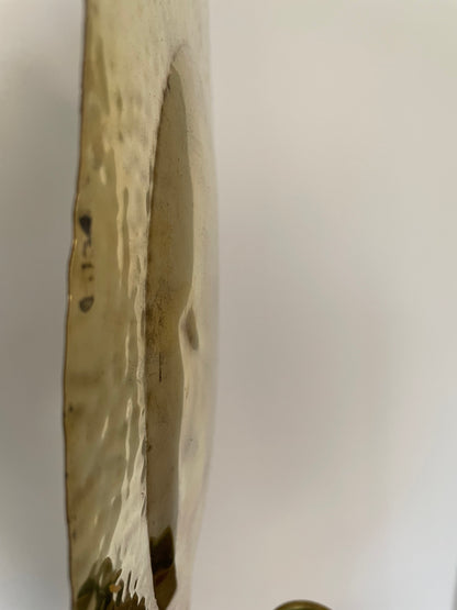 Pair of Swedish brass sconces by Knut Eriksson, Eskilstuna