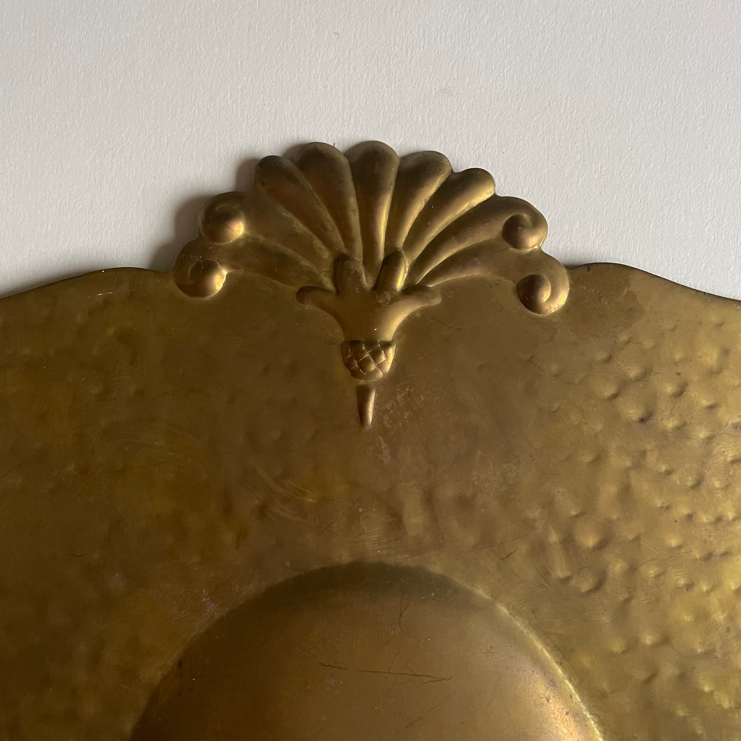 Pair of Swedish brass sconces by Knut Eriksson, Eskilstuna