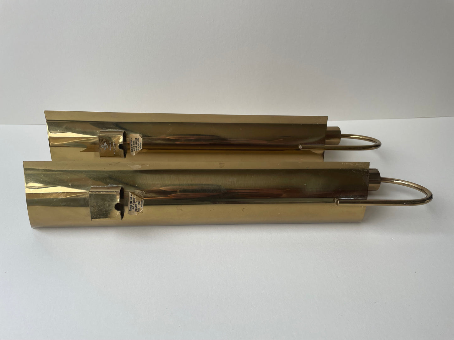 Candle wall sconces by PIERRE FORSSELL for Skultuna, Sweden, 1960s