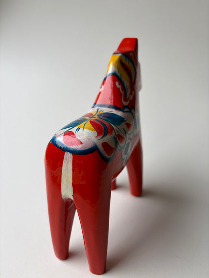 Vintage Swedish Red Dala Horse