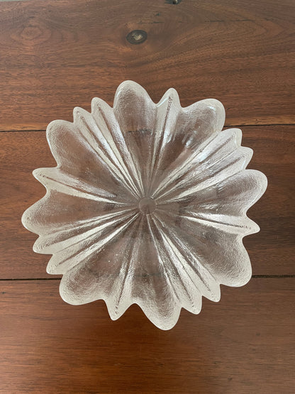 Vintage Dartington glass bowl