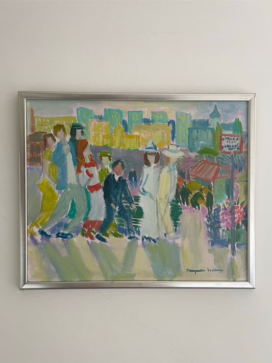 Lively promenade by Margareta Wallin