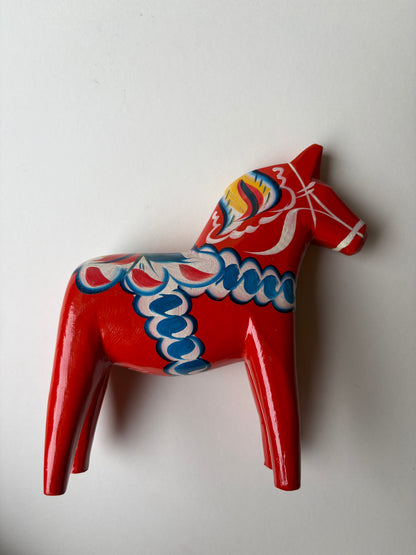 Vintage Swedish Red Dala Horse