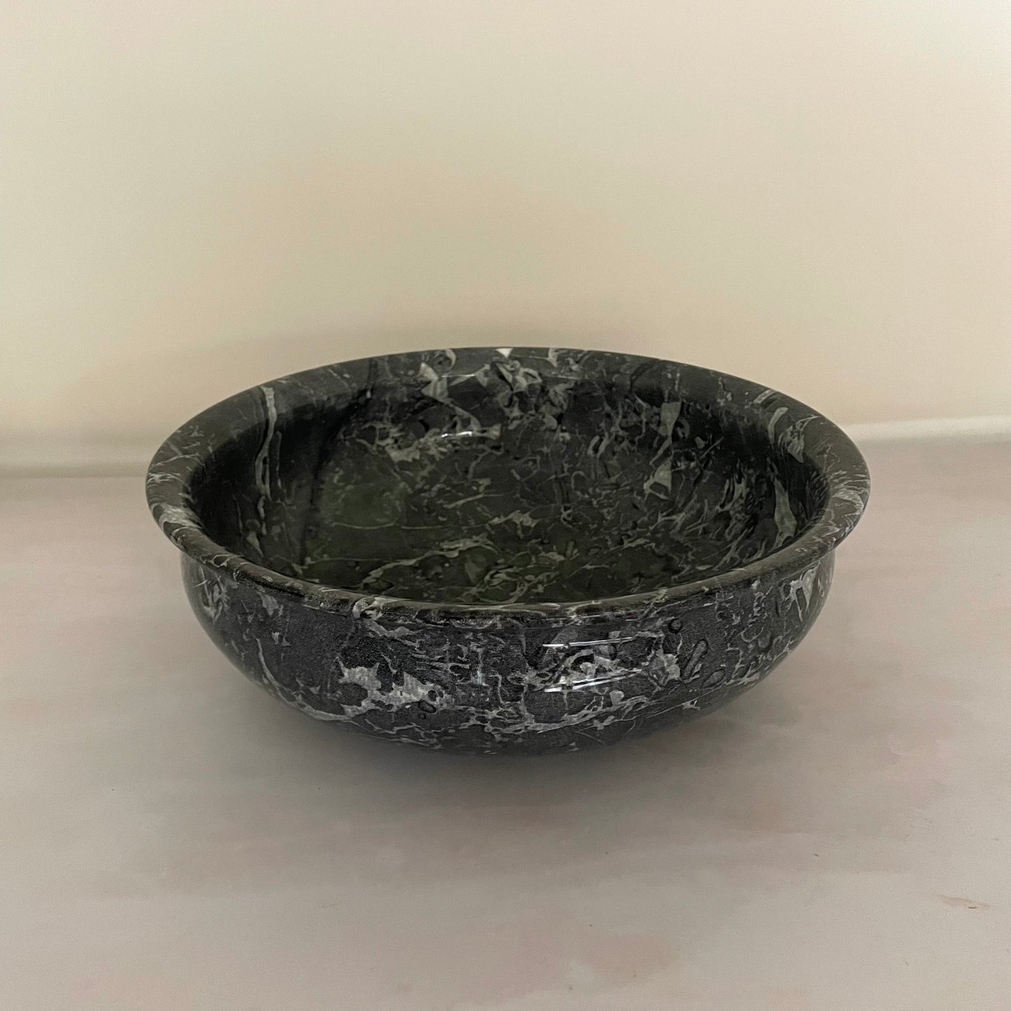 Ceramic faux marble bowl by Cauldon