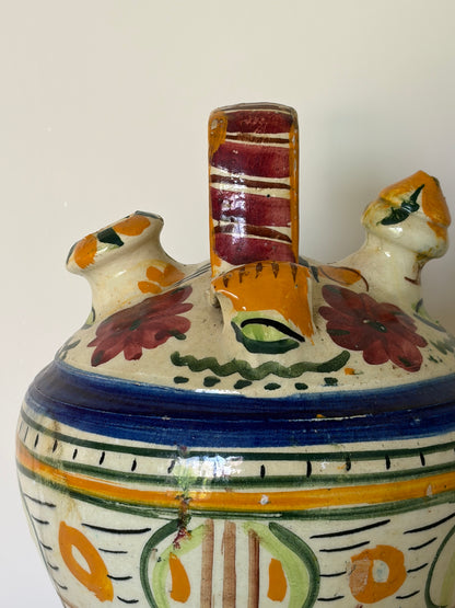 Vintage Spanish Botijo Jug