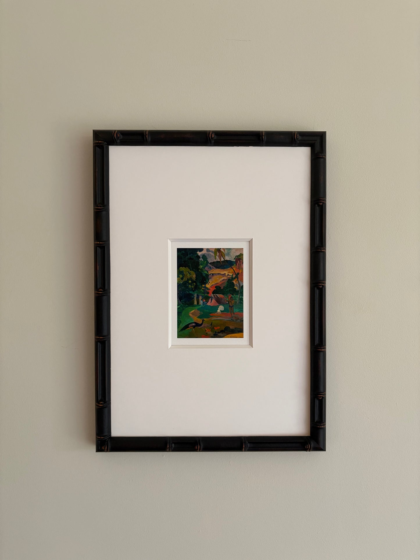 Landscape with Peacocks