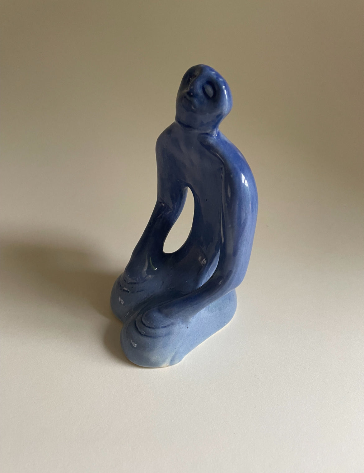 Blue figure