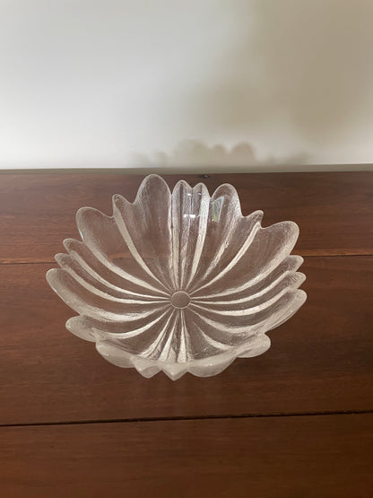 Vintage Dartington glass bowl