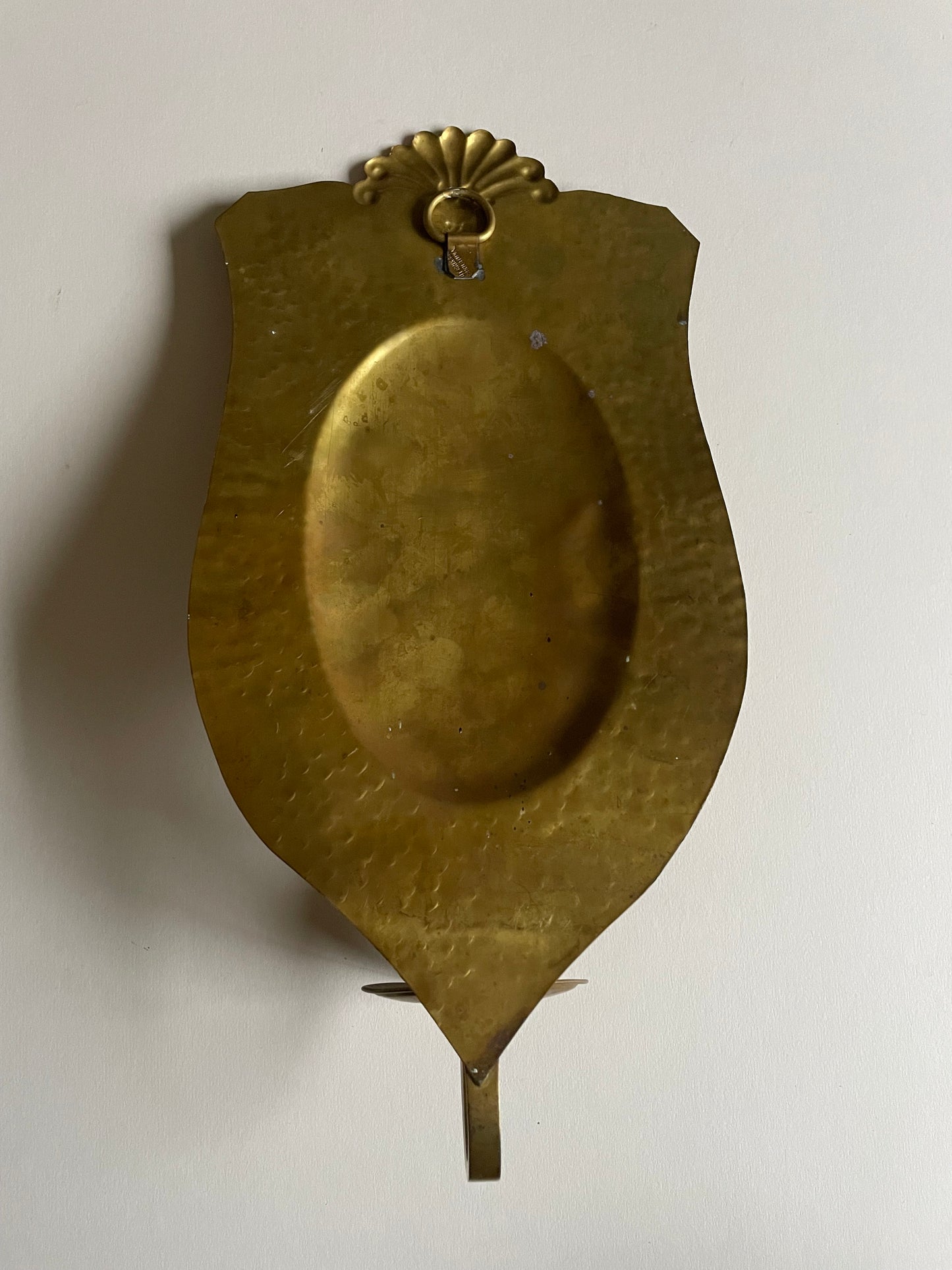 Pair of Swedish brass sconces by Knut Eriksson, Eskilstuna