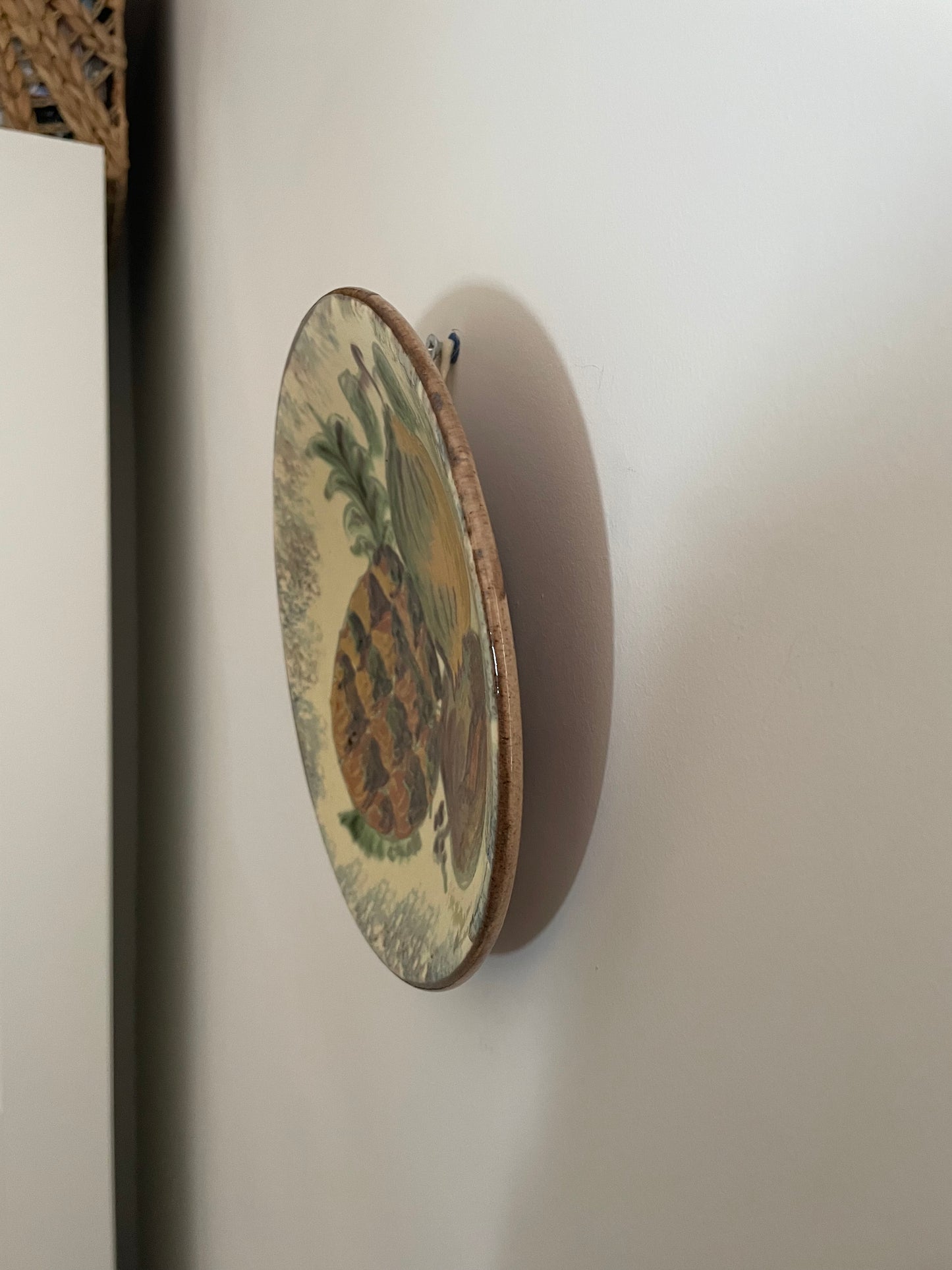 Vintage kitchen wall plate by Puigdemont, Spain