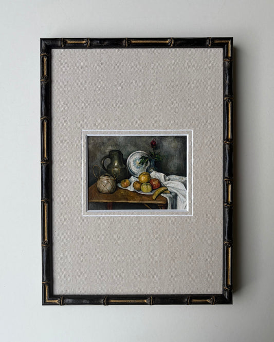 Framed kitchen still life with mount