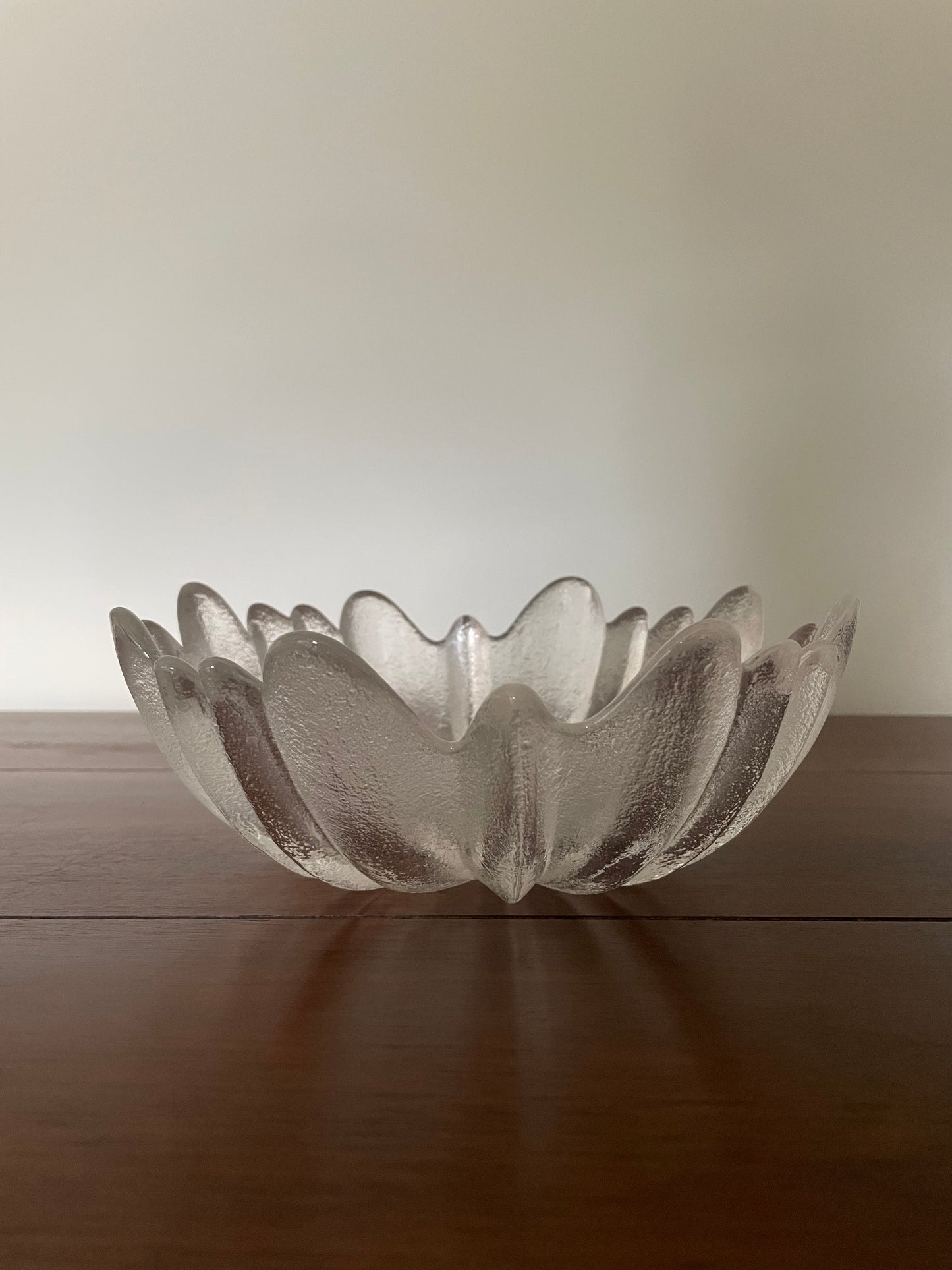 Vintage Dartington glass bowl