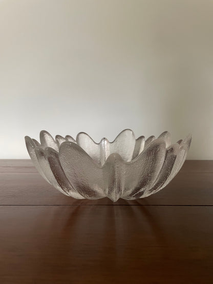 Vintage Dartington glass bowl