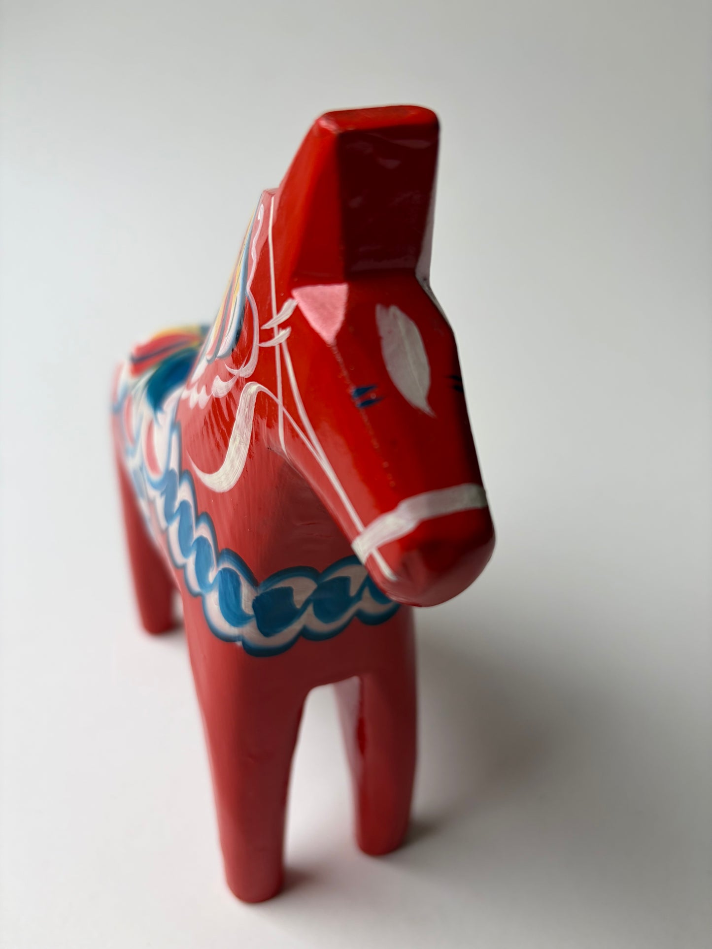 Vintage Swedish Red Dala Horse