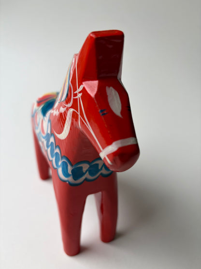 Vintage Swedish Red Dala Horse