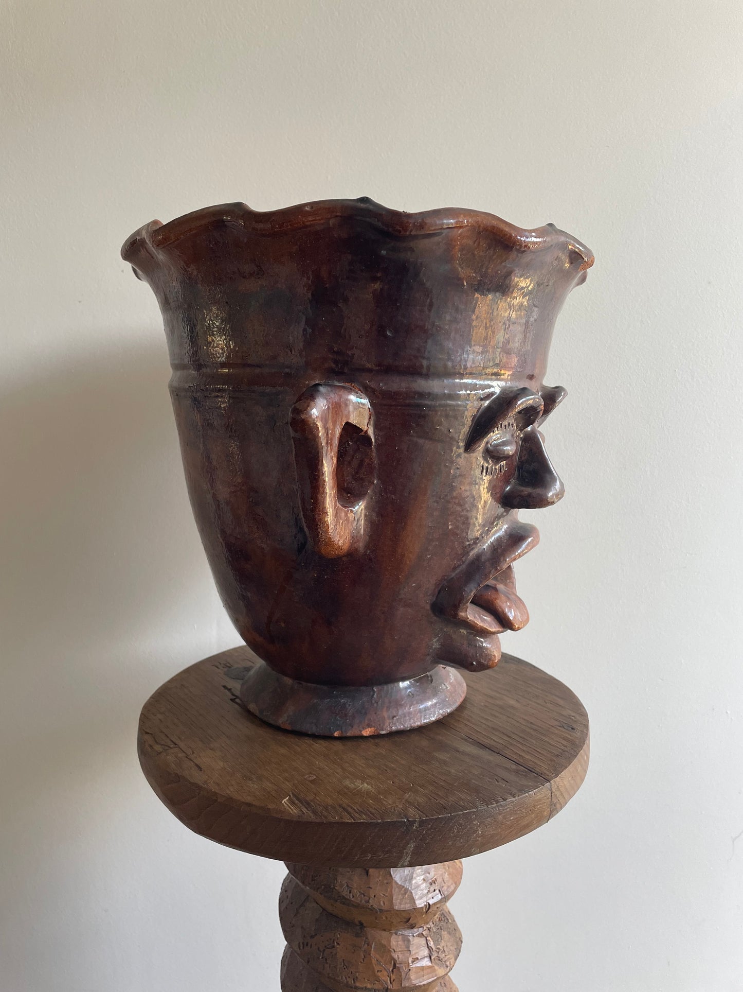 Vintage face planter
