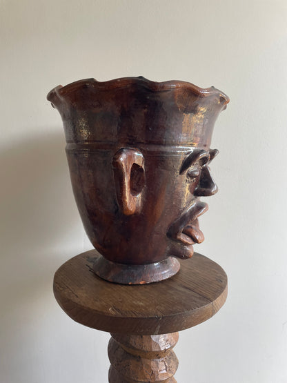 Vintage face planter