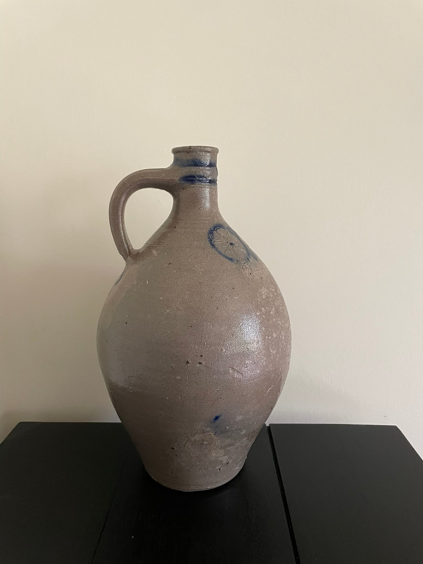 Antique salt glazed jug