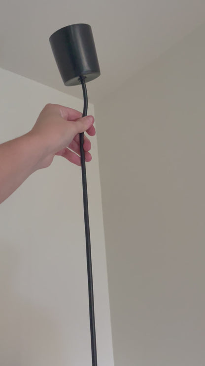 Vintage rope pendant lampshade